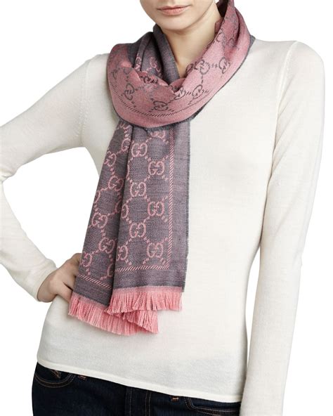 gucci scarf pattern|Gucci scarf female.